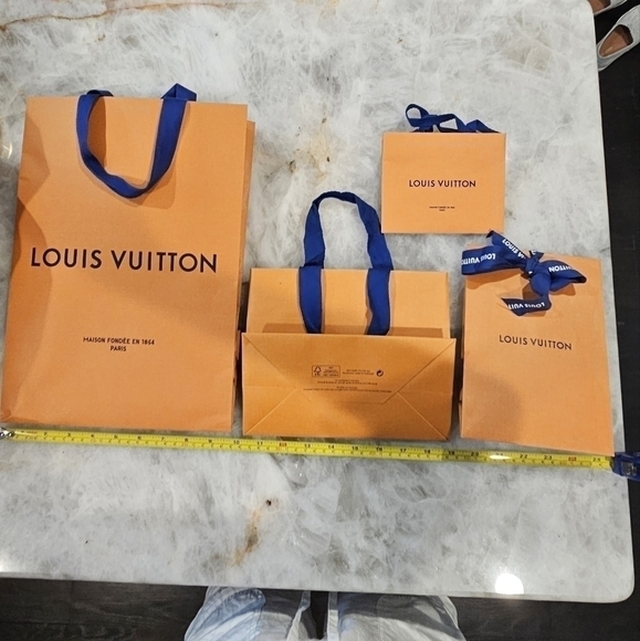 Louis Vuitton Set of 4 Shopping Bags Various Sizes - Picture 11 of 11